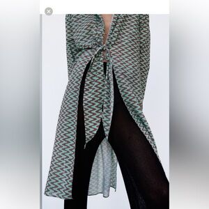 Zara The Lissie Cotton Shirt Sz XS